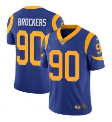 Youth Nike Los Angeles Rams #90 Michael Brockers Royal Blue Alternate Vapor Untouchable Limited Player NFL Jersey