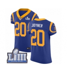 Men's Nike Los Angeles Rams #20 Lamarcus Joyner Royal Blue Alternate Vapor Untouchable Elite Player Super Bowl LIII Bound NFL Jersey
