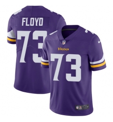 Men's Nike Minnesota Vikings #73 Sharrif Floyd Purple Team Color Vapor Untouchable Limited Player NFL Jersey