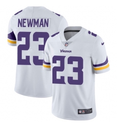 Youth Nike Minnesota Vikings #23 Terence Newman White Vapor Untouchable Limited Player NFL Jersey