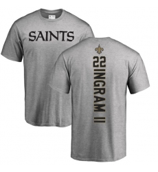 NFL Nike New Orleans Saints #22 Mark Ingram Ash Backer T-Shirt