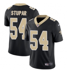 Youth Nike New Orleans Saints #54 Nate Stupar Black Team Color Vapor Untouchable Limited Player NFL Jersey