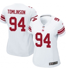 Women's Nike New York Giants #94 Dalvin Tomlinson Game White NFL Jersey
