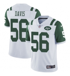 Youth Nike New York Jets #56 DeMario Davis White Vapor Untouchable Limited Player NFL Jersey