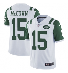 Youth Nike New York Jets #15 Josh McCown White Vapor Untouchable Limited Player NFL Jersey