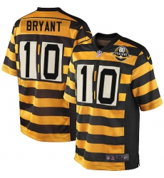 Men's Nike Pittsburgh Steelers #10 Martavis Bryant Game Yellow/Black Alternate 80TH Anniversary Throwback NFL Jersey
