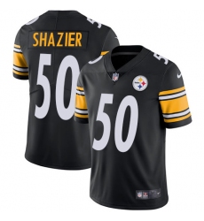 Men's Nike Pittsburgh Steelers #50 Ryan Shazier Black Team Color Vapor Untouchable Limited Player NFL Jersey