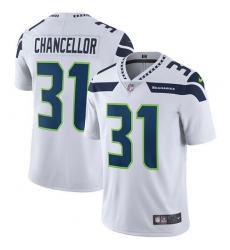 Youth Nike Seattle Seahawks #31 Kam Chancellor Elite White NFL Jersey