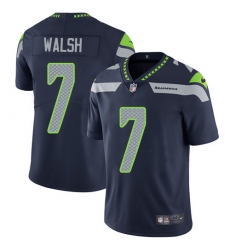 Youth Nike Seattle Seahawks #7 Blair Walsh Steel Blue Team Color Vapor Untouchable Limited Player NFL Jersey