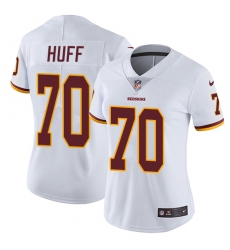 Women's Nike Washington Redskins #70 Sam Huff White Vapor Untouchable Limited Player NFL Jersey