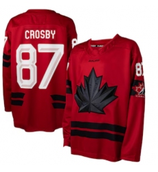 Youth Sidney Crosby #87 Red Hockey Canada 2026 Replica Jerseys