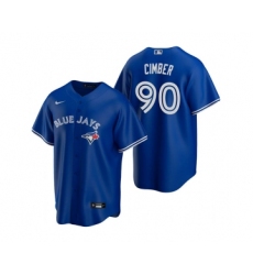 Mens Toronto Blue Jays #90 Adam Cimber Nike Royal Alternate Cool Base Jersey