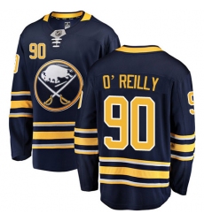 Youth Buffalo Sabres #90 Ryan O'Reilly Fanatics Branded Navy Blue Home Breakaway NHL Jersey