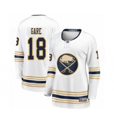 Women's Buffalo Sabres #18 Danny Gare Fanatics Branded White 50th Season Breakaway Hockey Jersey