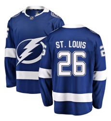 Youth Tampa Bay Lightning #26 Martin St. Louis Fanatics Branded Royal Blue Home Breakaway NHL Jersey