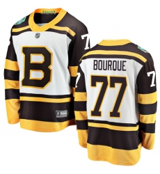 Youth Boston Bruins #77 Ray Bourque White 2019 Winter Classic Fanatics Branded Breakaway NHL Jersey