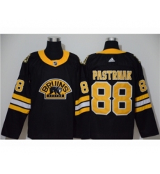 Men's Boston Bruins #88 David Pastrnak Black Stitched Hockey Adidas Jersey