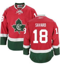 Youth Reebok Montreal Canadiens #18 Serge Savard Authentic Red New CD NHL Jersey