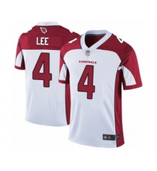Youth Arizona Cardinals #4 Andy Lee White Vapor Untouchable Limited Player Football Jersey