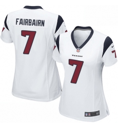 Women's Nike Houston Texans #7 Ka'imi Fairbairn Game White NFL Jersey