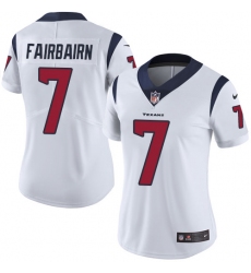 Women's Nike Houston Texans #7 Ka'imi Fairbairn White Vapor Untouchable Elite Player NFL Jersey