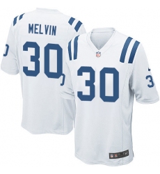 Men's Nike Indianapolis Colts #30 Rashaan Melvin Game White NFL Jersey