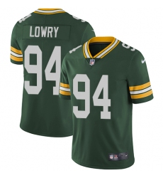 Youth Nike Green Bay Packers #94 Dean Lowry Green Team Color Vapor Untouchable Limited Player NFL Jersey