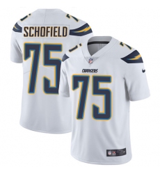Youth Nike Los Angeles Chargers #75 Michael Schofield White Vapor Untouchable Limited Player NFL Jersey