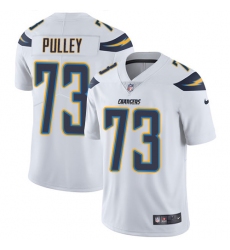 Men's Nike Los Angeles Chargers #73 Spencer Pulley White Vapor Untouchable Limited Player NFL Jersey