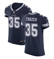 Men's Nike Dallas Cowboys #35 Kavon Frazier Navy Blue Team Color Vapor Untouchable Elite Player NFL Jersey
