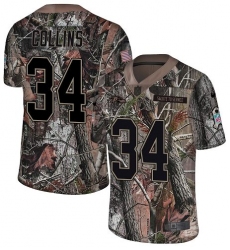 Men's Nike Baltimore Ravens #34 Alex Collins Limited Camo Salute to Service NFL Jersey