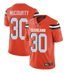 Youth Nike Cleveland Browns #30 Jason McCourty Orange Alternate Vapor Untouchable Limited Player NFL Jersey