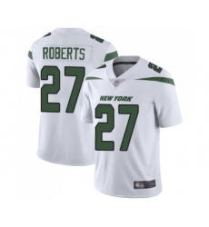 Youth New York Jets #27 Darryl Roberts White Vapor Untouchable Limited Player Football Jersey