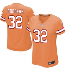 Women's Nike Tampa Bay Buccaneers #32 Jacquizz Rodgers Limited Orange Glaze Alternate NFL Jersey