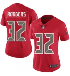 Women's Nike Tampa Bay Buccaneers #32 Jacquizz Rodgers Limited Red Rush Vapor Untouchable NFL Jersey
