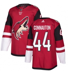 Youth Adidas Arizona Coyotes #44 Kevin Connauton Premier Burgundy Red Home NHL Jersey