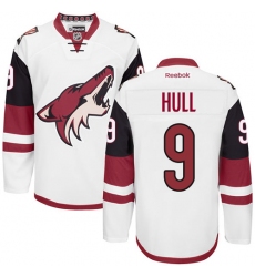Youth Reebok Arizona Coyotes #9 Bobby Hull Authentic White Away NHL Jersey