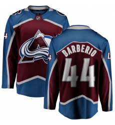 Youth Colorado Avalanche #44 Mark Barberio Fanatics Branded Maroon Home Breakaway NHL Jersey