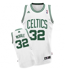 Women's Adidas Boston Celtics #32 Kevin Mchale Swingman White Home NBA Jersey