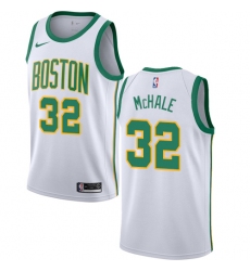 Youth Nike Boston Celtics #32 Kevin Mchale Swingman White NBA Jersey - City Edition