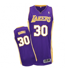 Youth Adidas Los Angeles Lakers #30 Julius Randle Authentic Purple Road NBA Jersey