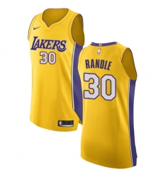 Youth Nike Los Angeles Lakers #30 Julius Randle Authentic Gold Home NBA Jersey - Icon Edition