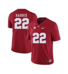 Alabama Crimson Tide 22 Najee Harris Red College Football Jersey