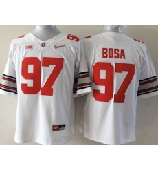 Youth Ohio State Buckeyes #97 Joey Bosa White Stitched NCAA Jersey