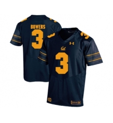 California Golden Bears 3 Ross Bowers Navy College Football Jersey