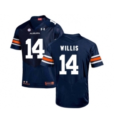 Auburn Tigers 14 Malik Willis Navy College Football Jersey