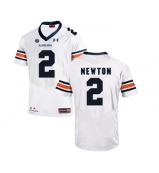 Auburn Tigers 2 Cam Newton White College Football Jersey