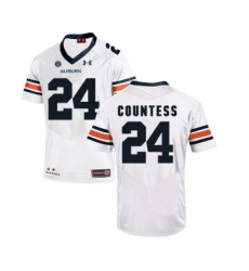 Auburn Tigers 24 Blake Countess White College Football Jersey