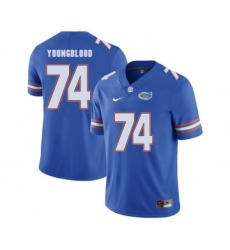 Florida Gators 74 Jack Youngblood Blue College Football Jersey