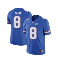 Florida Gators 8 Malik Zaire Blue College Football Jersey